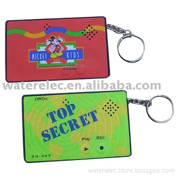 voice recording card